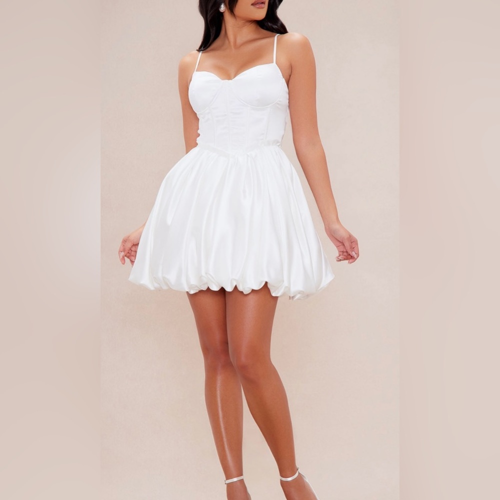 Fashion Nova White Mini Dress